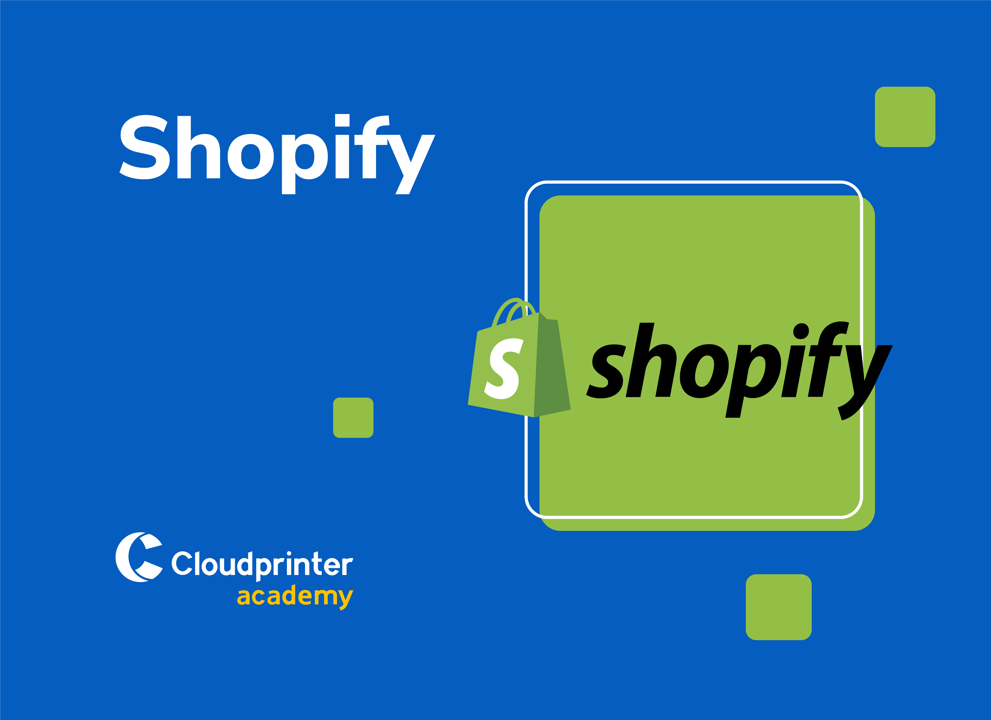 cloudprinter.com academy and shopify integration icon