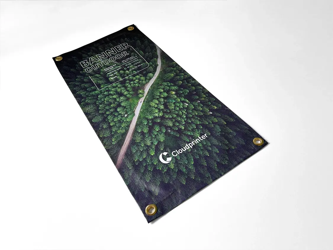 Print outdoor banners with Cloudprinter.com