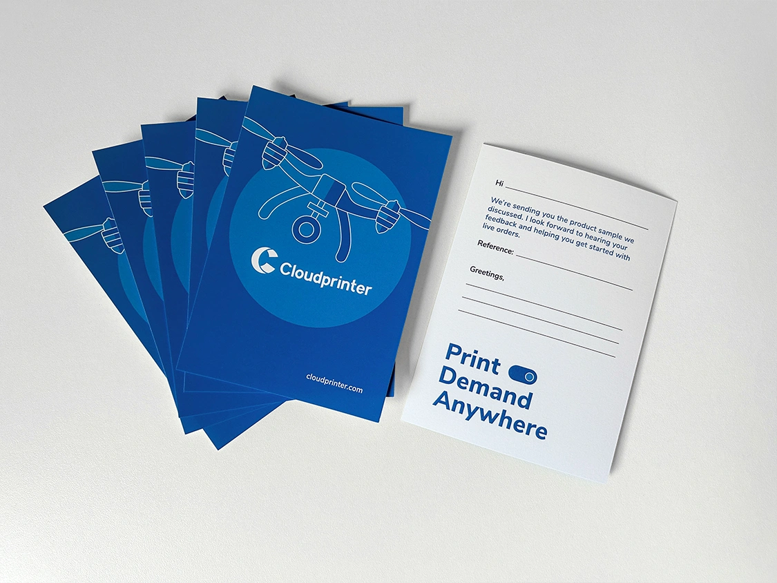 Print on demand cards with Cloudprinter.com