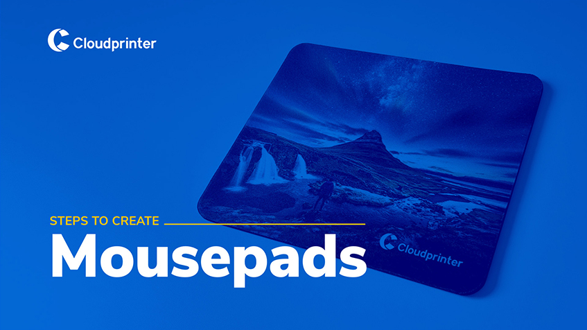 Print custom mousepads with Cloudprinter.com