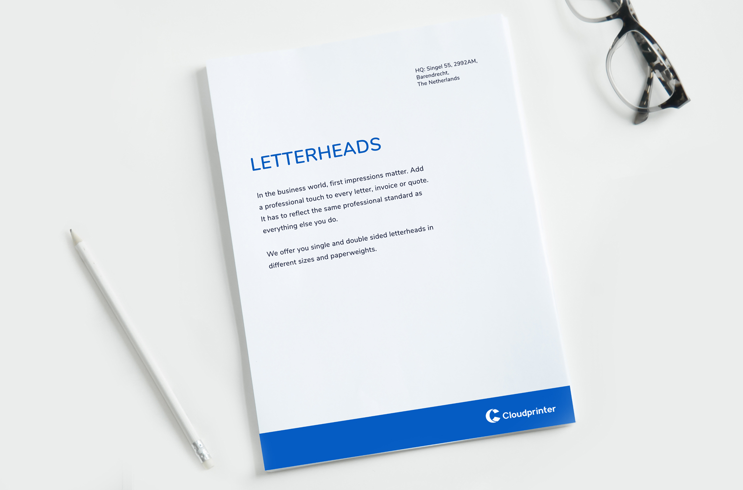 Print on demand Letterheads with Cloudprinter.com