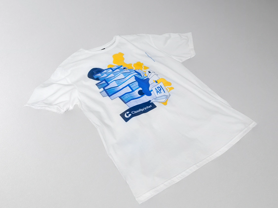 Print on demand T-shirts with Cloudprinter.com